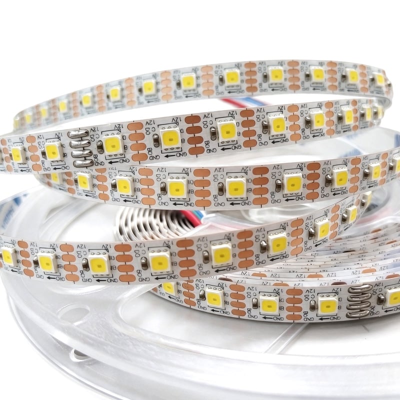 12V WS2814 Compatible Dual-Data Individually Addressable 3535 LED Daylight Strip 12V WS2814 Compatible Dual-Data Individually Addressable 3535 LED Daylight Strip
